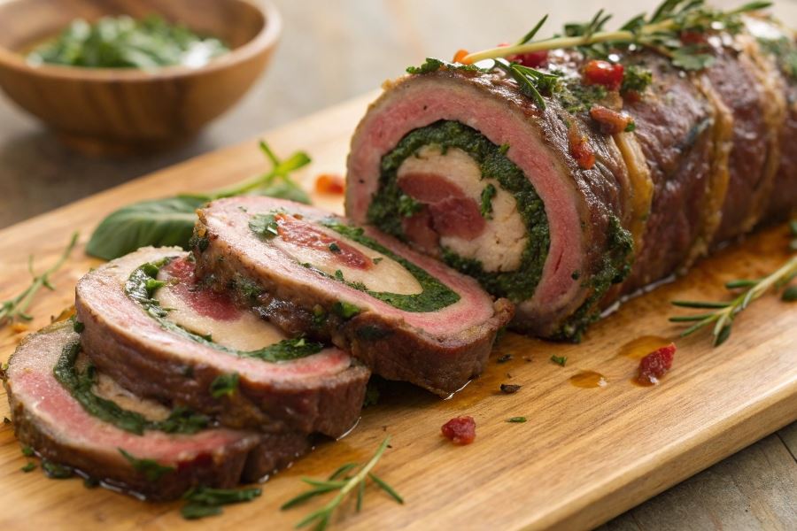 Rolada z polędwicy wołowej