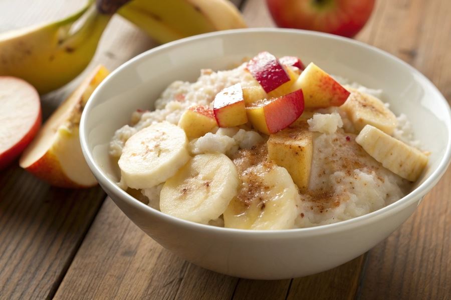 Ryż na słodko z owocami