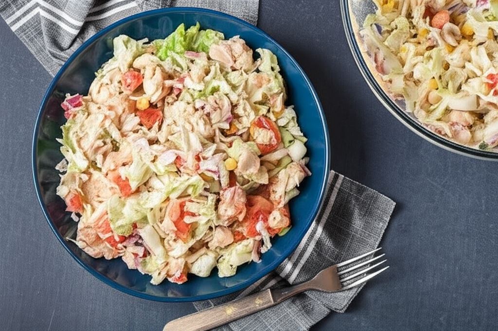 Sałatka amerykańska z kurczakiem