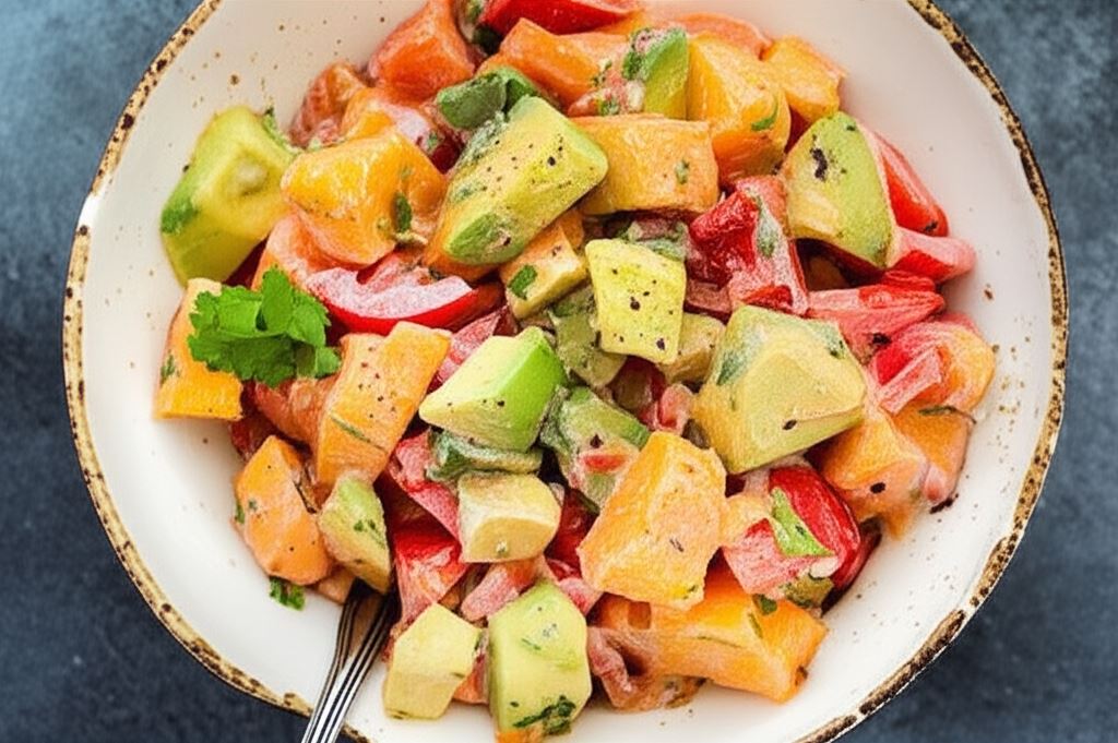 Sałatka do szaszłyków