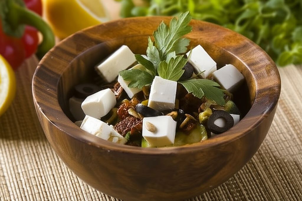 Sałatka z cukinią i fetą