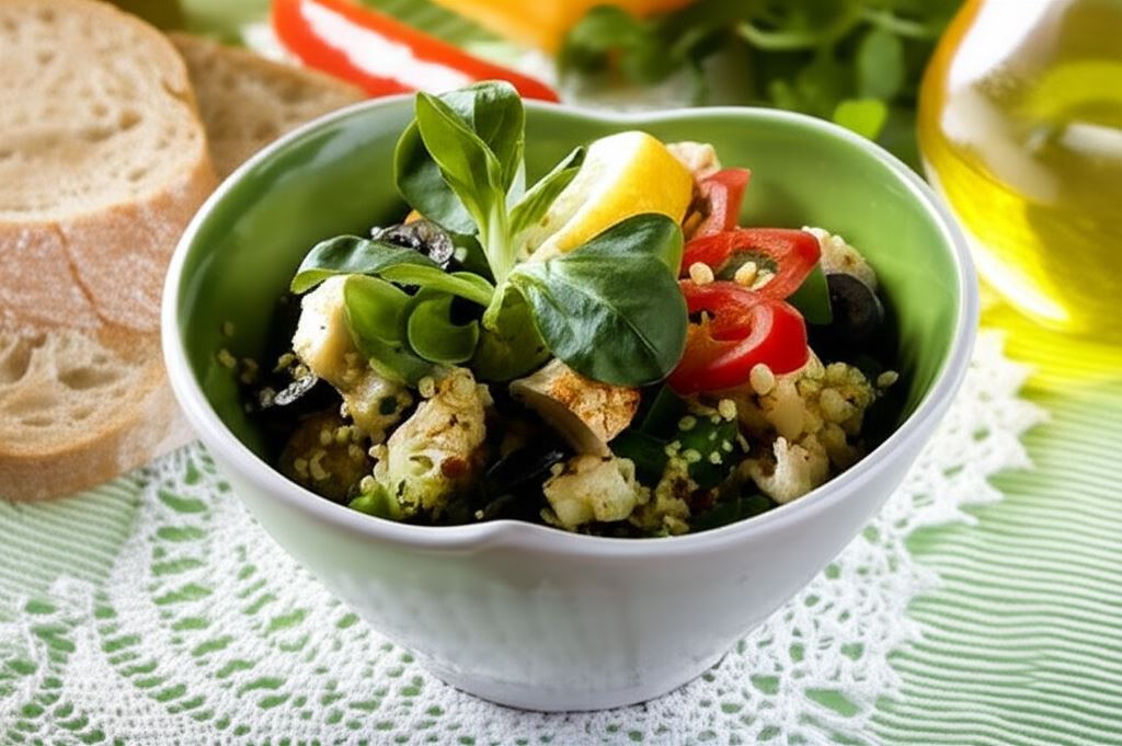 Sałatka z kaszy kuskus