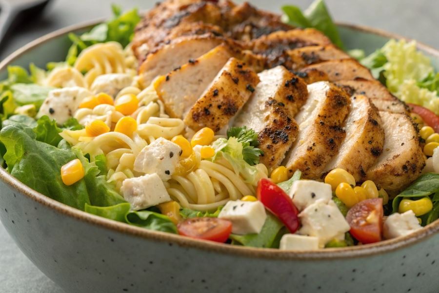 Sałatka z kurczakiem