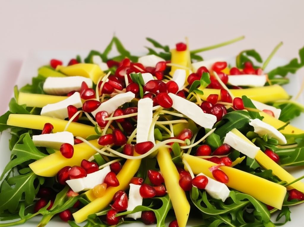 Sałatka z mango