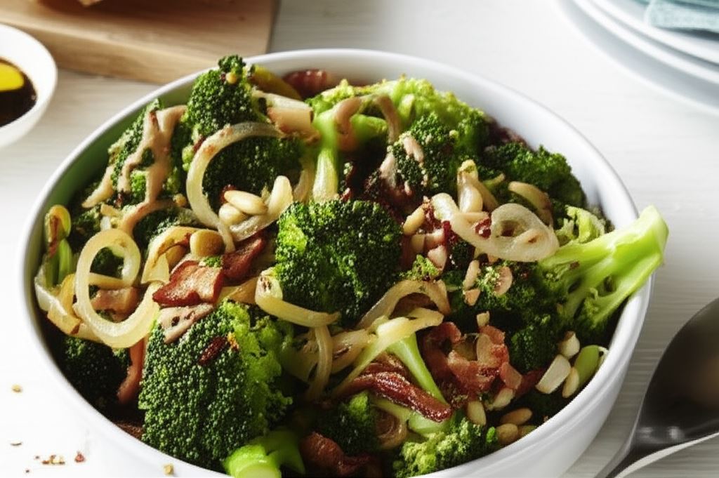 Sałatka z orzeszkami piniowymi