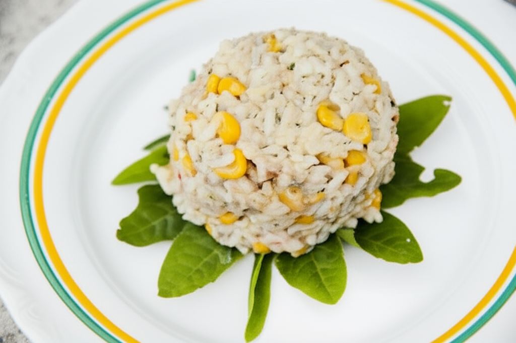 Sałatka z ryżem i tuńczykiem