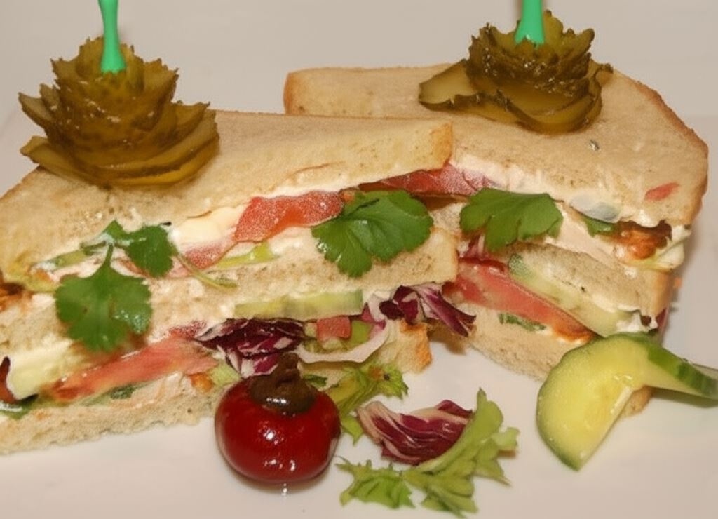 Sandwiche z grillowanym kurczakiem