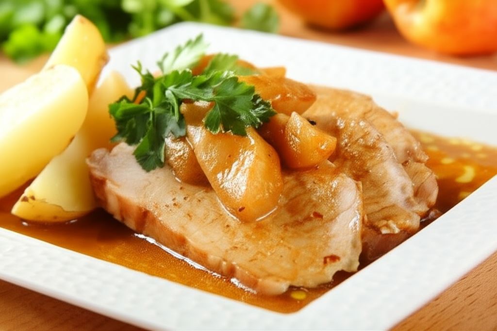 Schab pieczony