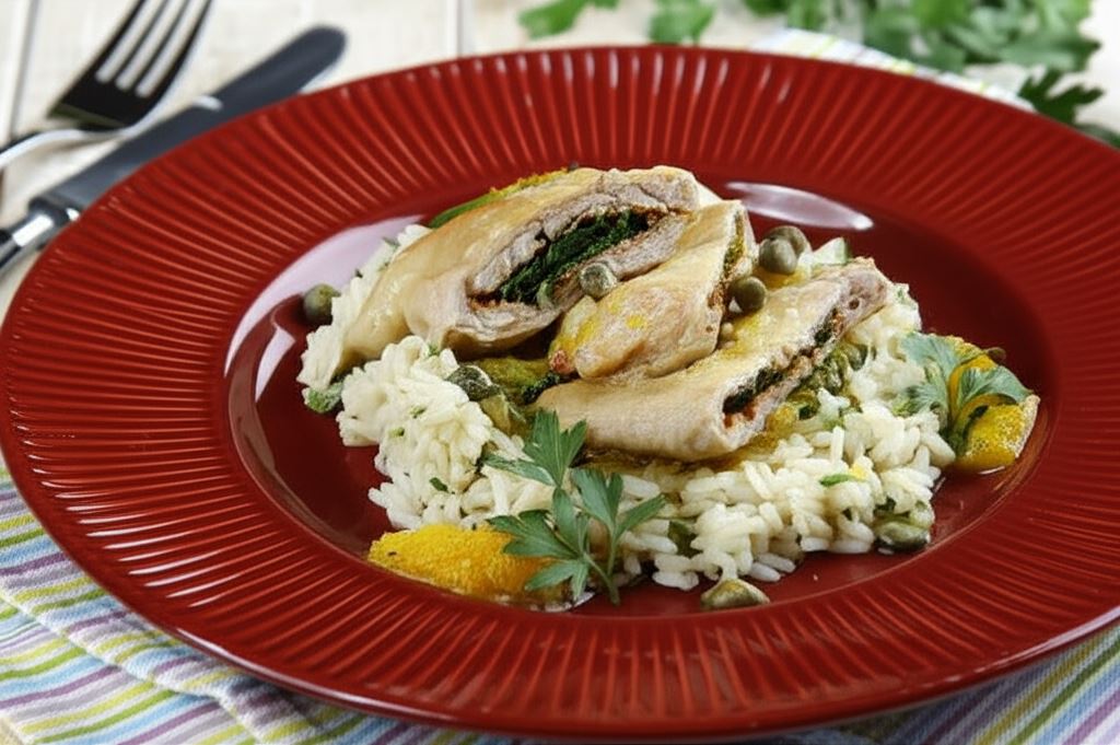 Schabowy z cytrusami