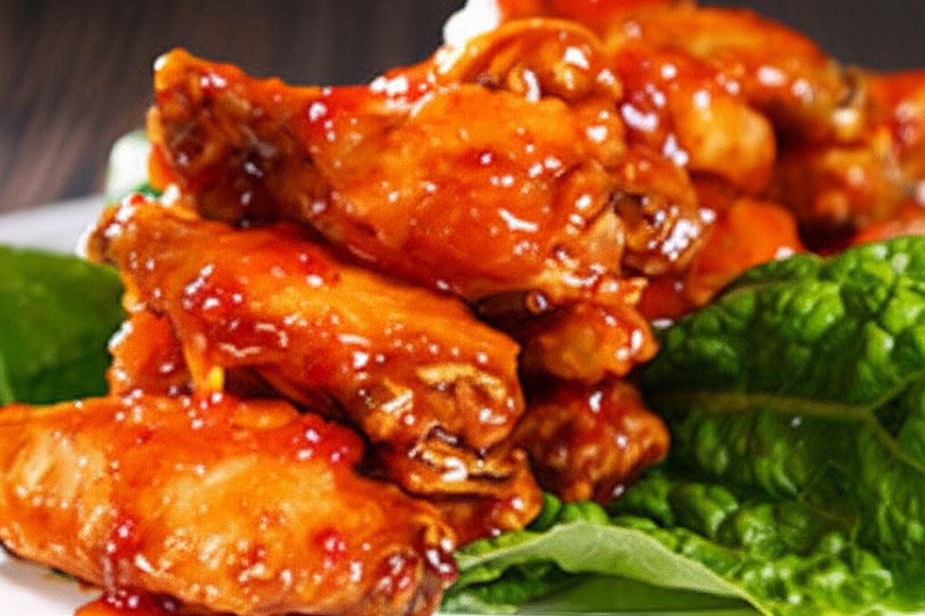 Skrzydełka w miodzie