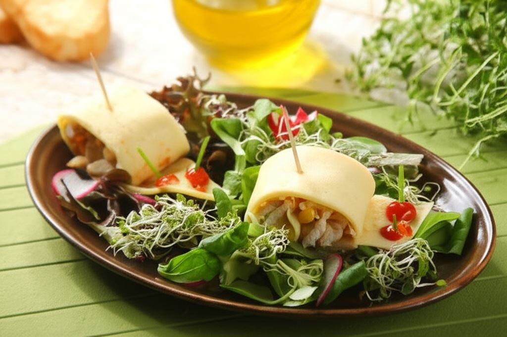 Ślimaki kurczakowo- serowe