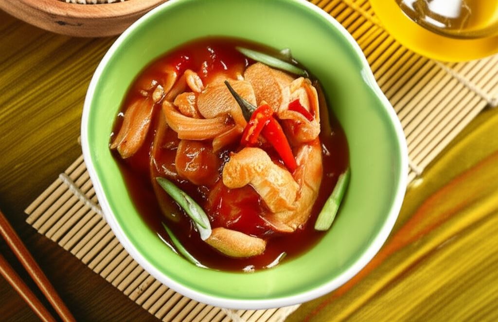 Słodko-kwaśna potrawka po tajsku