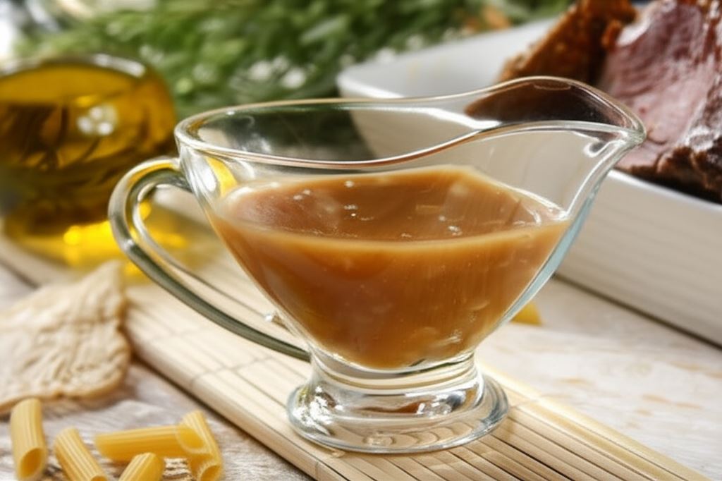 Sos grzybowy z boczniaka