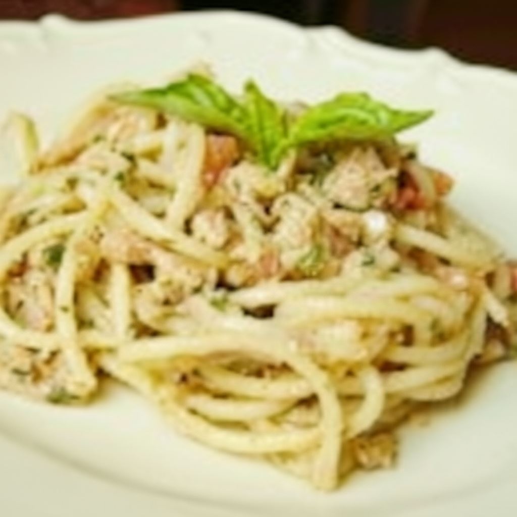 Spagetti z tyńczykiem