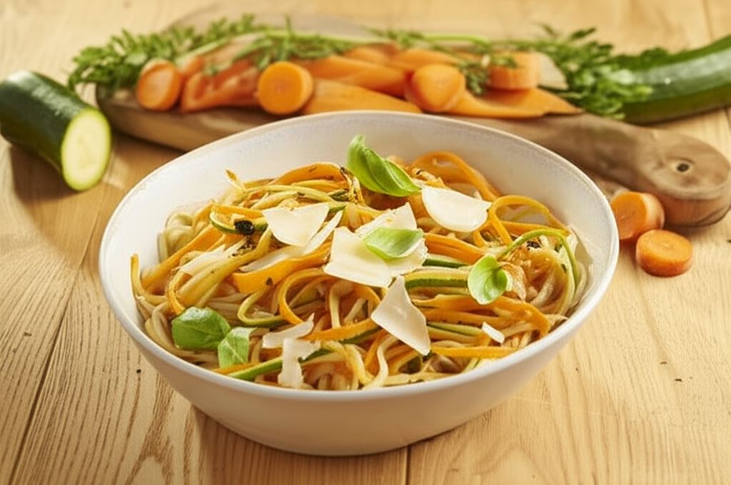 Spaghetti z cukinii