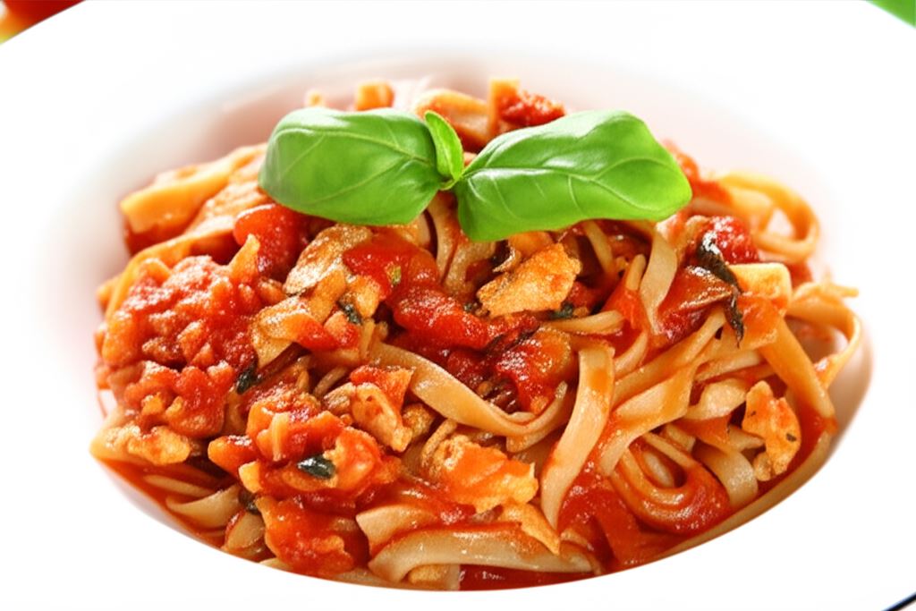Spaghetti z indyka