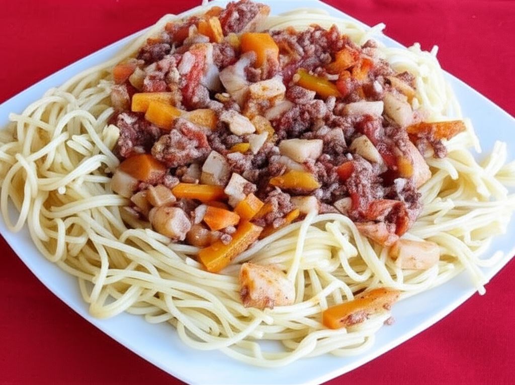Spaghetti z miesem mielonym