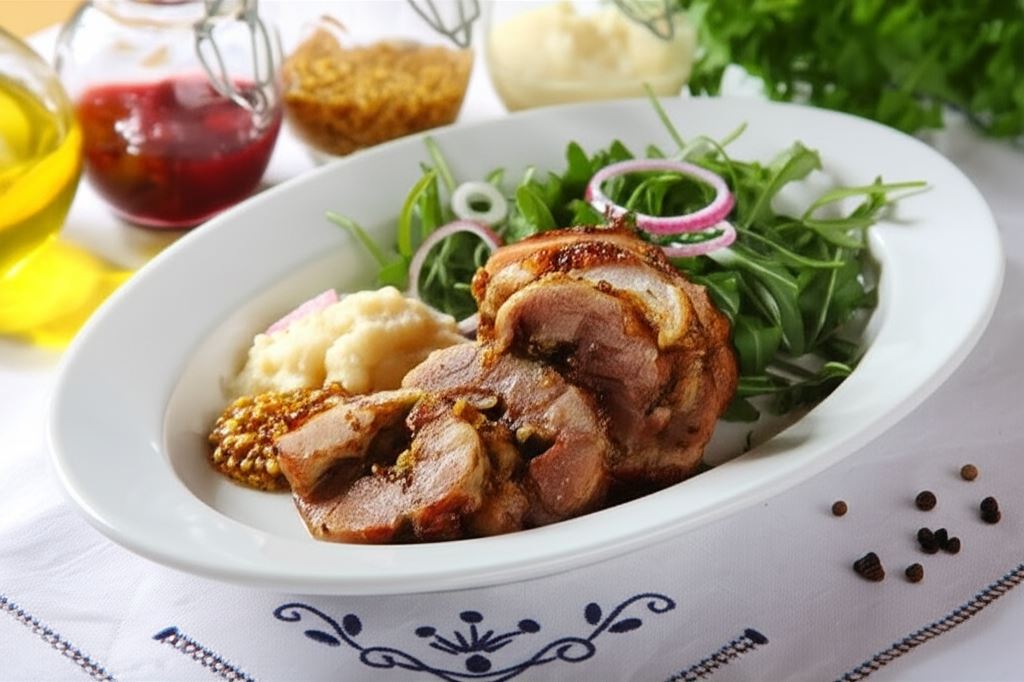 Świąteczna rolada z boczku