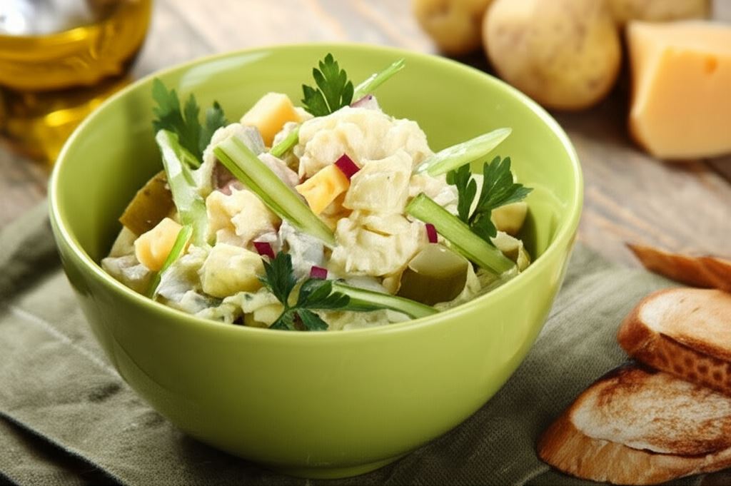 Świąteczna sałatka ziemniaczana