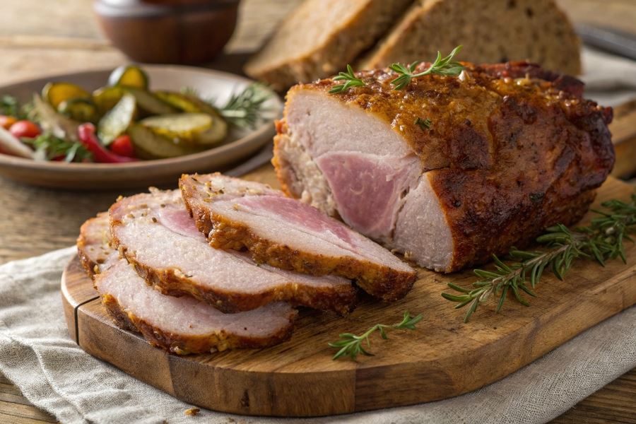 Szynka pieczona po staropolsku