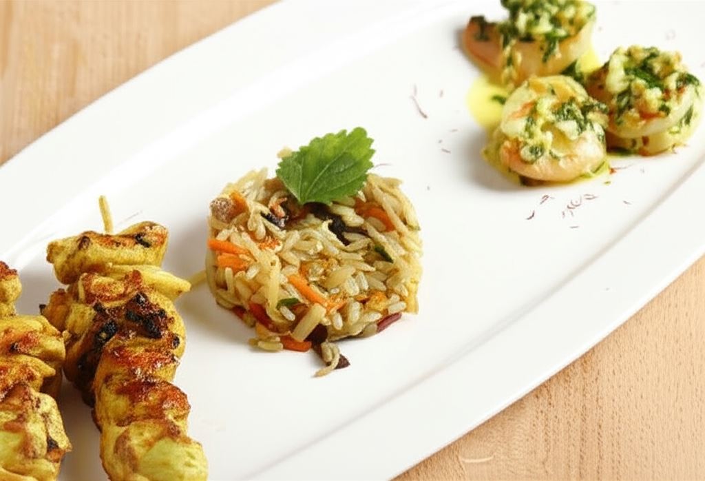 Thai Satay & Shripms