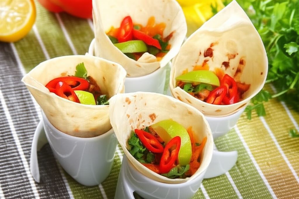 Tortilla z fasolą