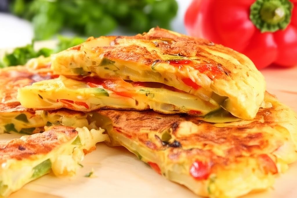 Tortilla z papryką