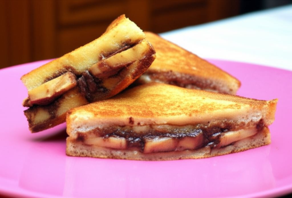 Tosty francuskie z masłem orzechowym