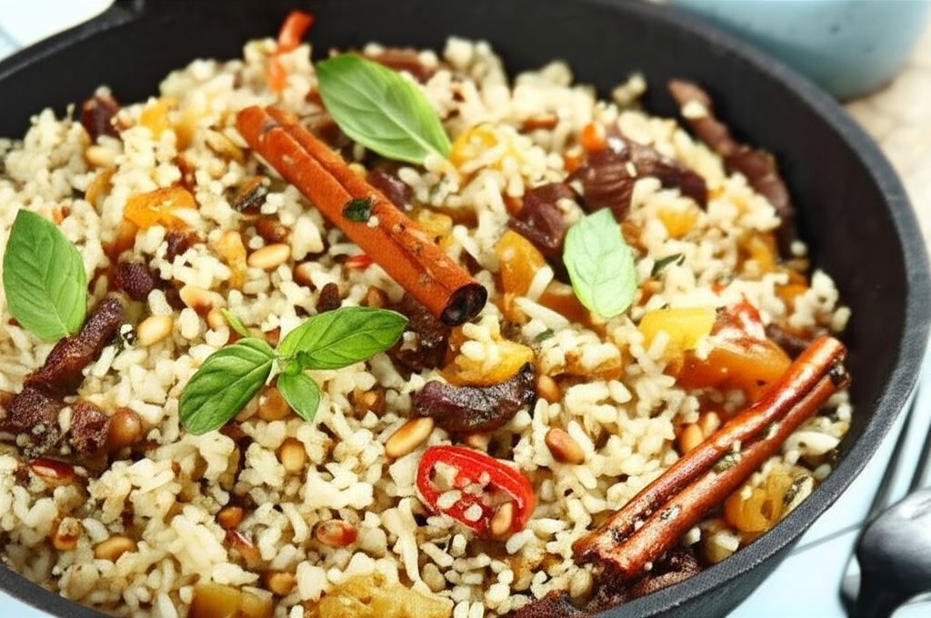 Turecki pilaw z jagnięciny