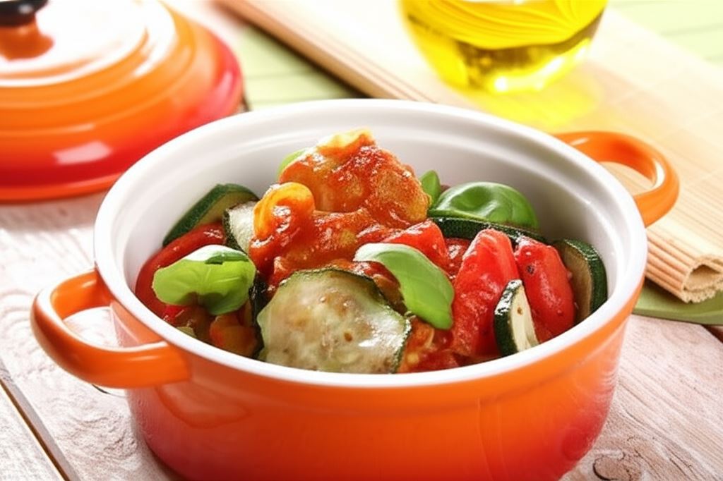 Warzywna potrawka z kurczakiem