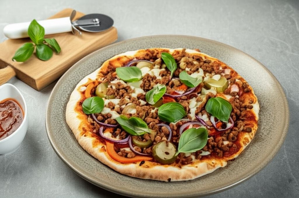 Wegańska pizza