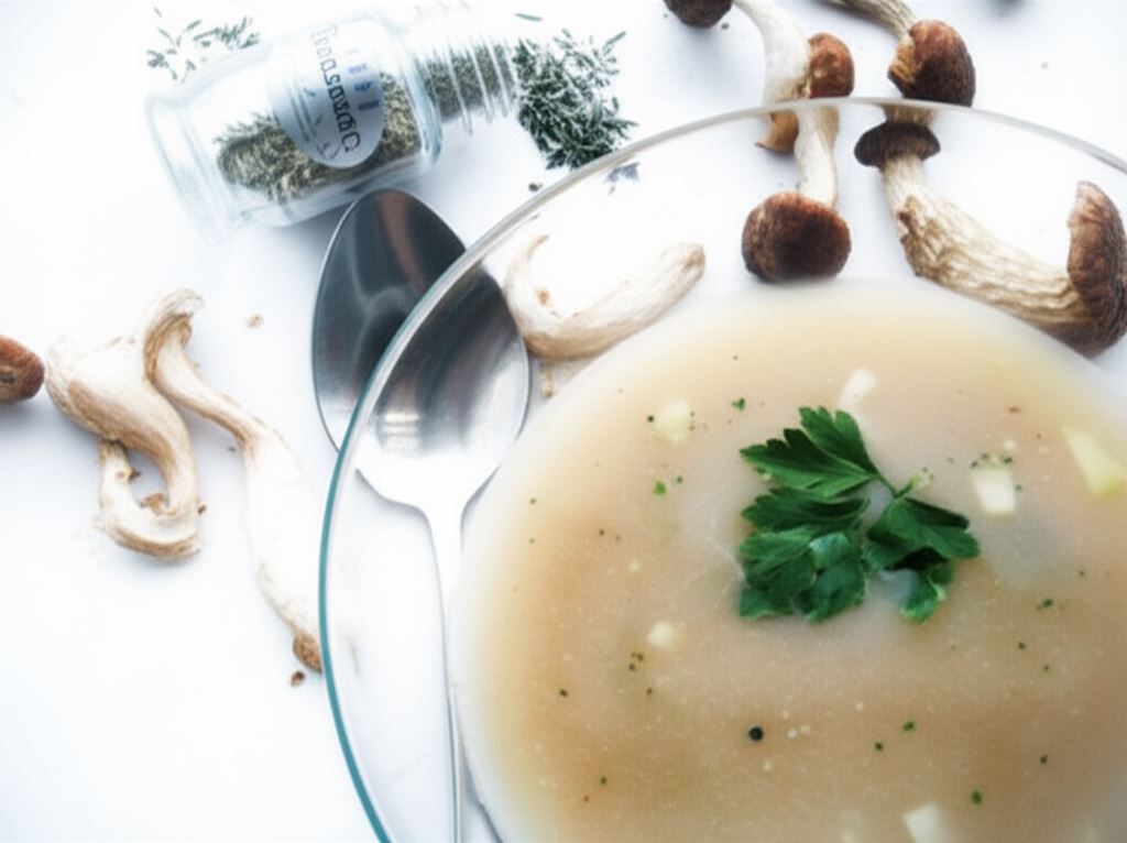 Wigilijna zupa grzybowa