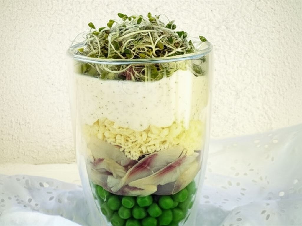 Wiosenna sałatka śledziowa