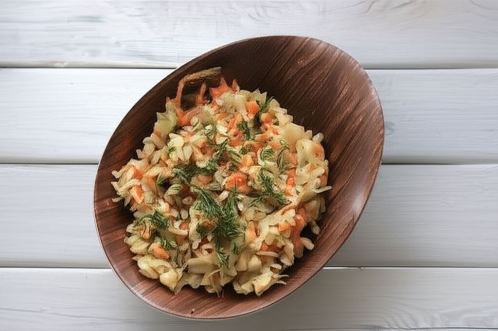 Witaminowa surówka z kapusty