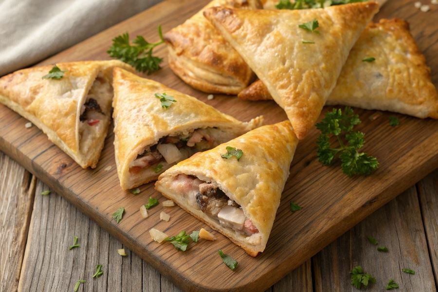 Wyśmienite grzyby w cieście francuskim