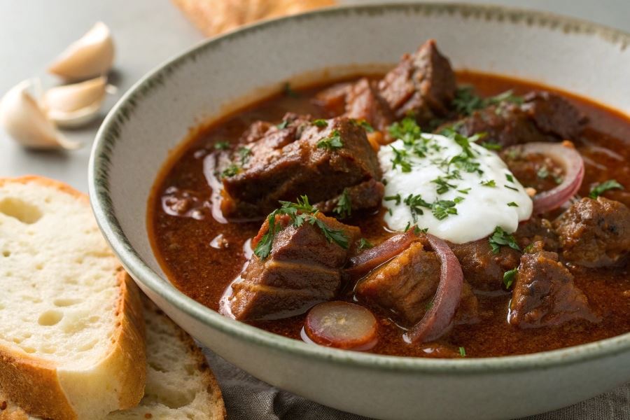 Wyśmienity gulasz wołowy