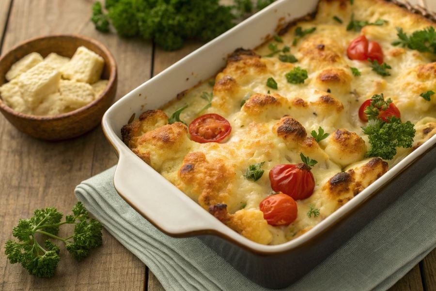 Zapiekanka kalafiorowa