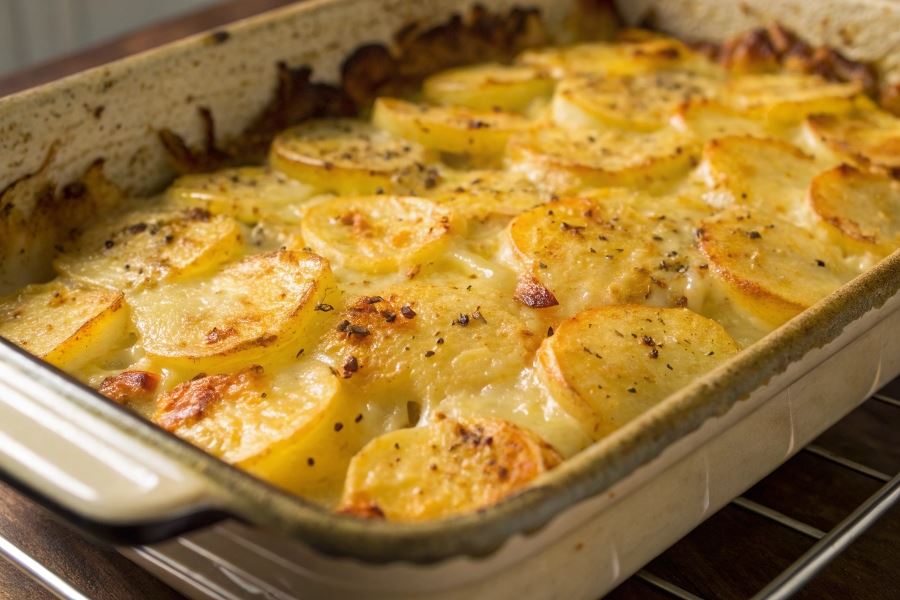 Zapiekanka serowo-ziemniaczana