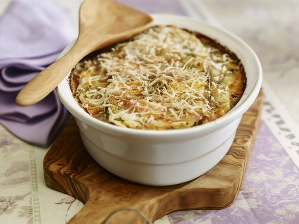 Zapiekanka z bakłażana i pomidorów