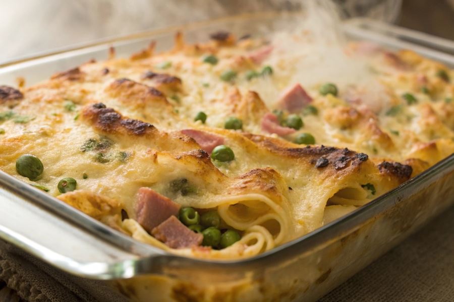 Zapiekanka z makaronem