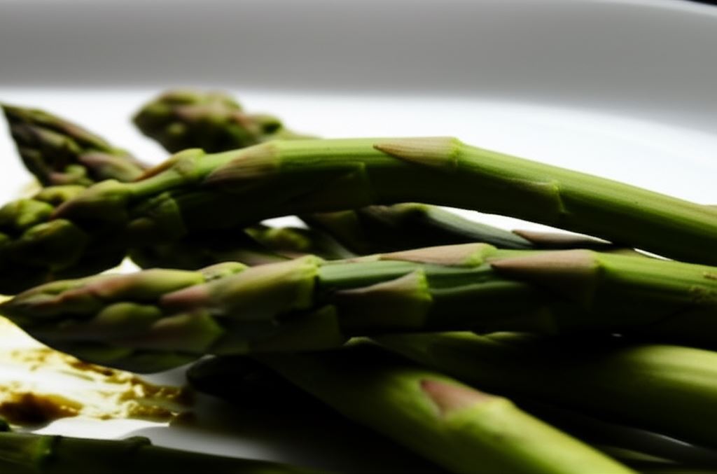 Zielone szparagi w sosie francuskim