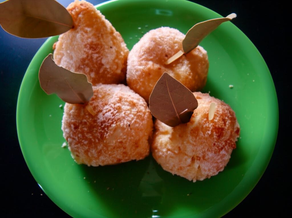 Ziemniaczane gruszki i jabłka