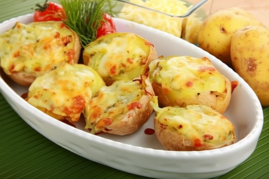 Ziemniak pieczony z serem