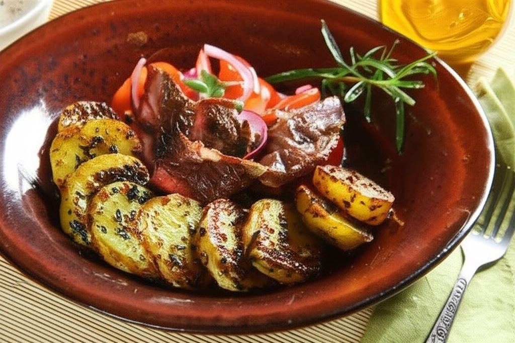 Ziemniaki w panierce curry