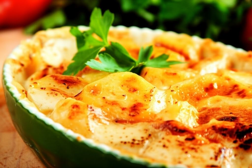 Ziemniaki w ziołowym sosie