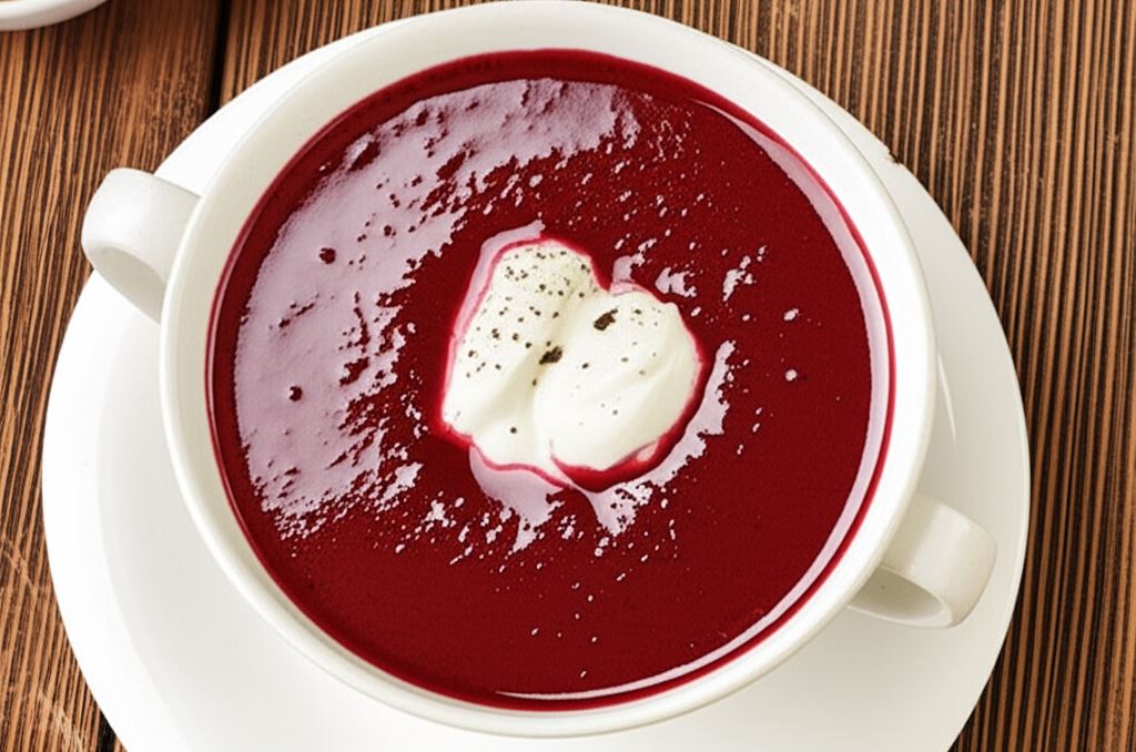 Zupa krem z buraków