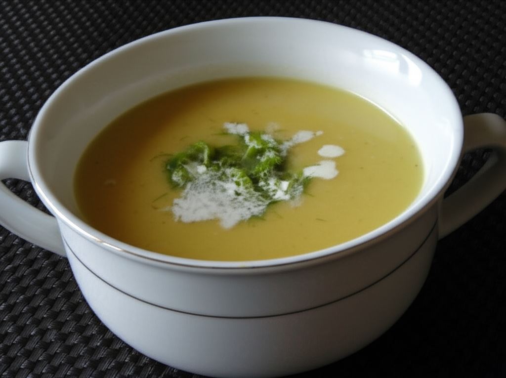 Zupa krem z fenkułem i porem
