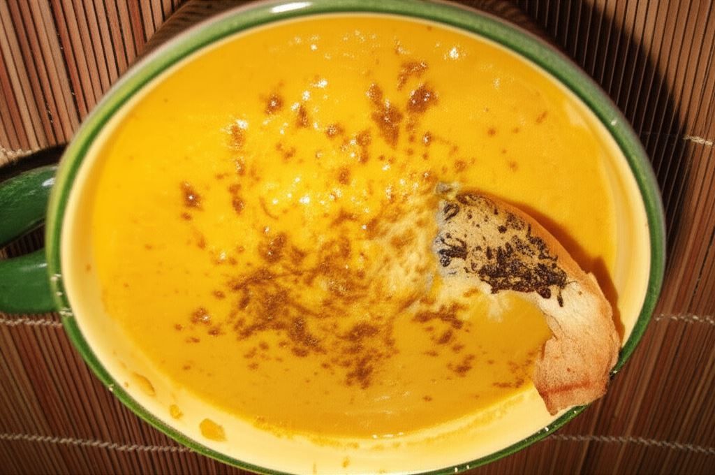 Zupa marchewkowa z imbirowo-pomarańczową nutą