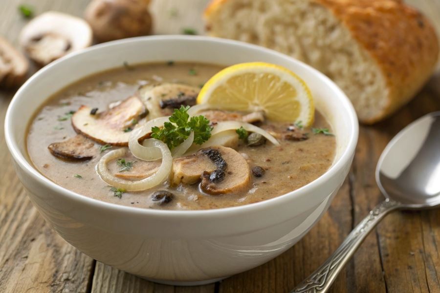 Zupa pieczarkowa