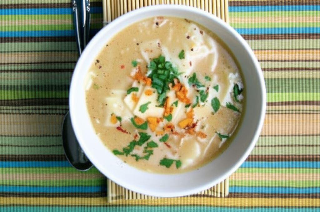 Zupa pieczarkowa z serkiem topionym